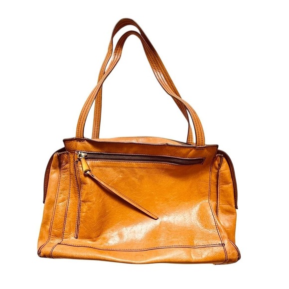 HOBO Handbags - Hobo Women's Earth‎ Tone Leather Tote Bag Medium Chic Versatile Everyday flaws